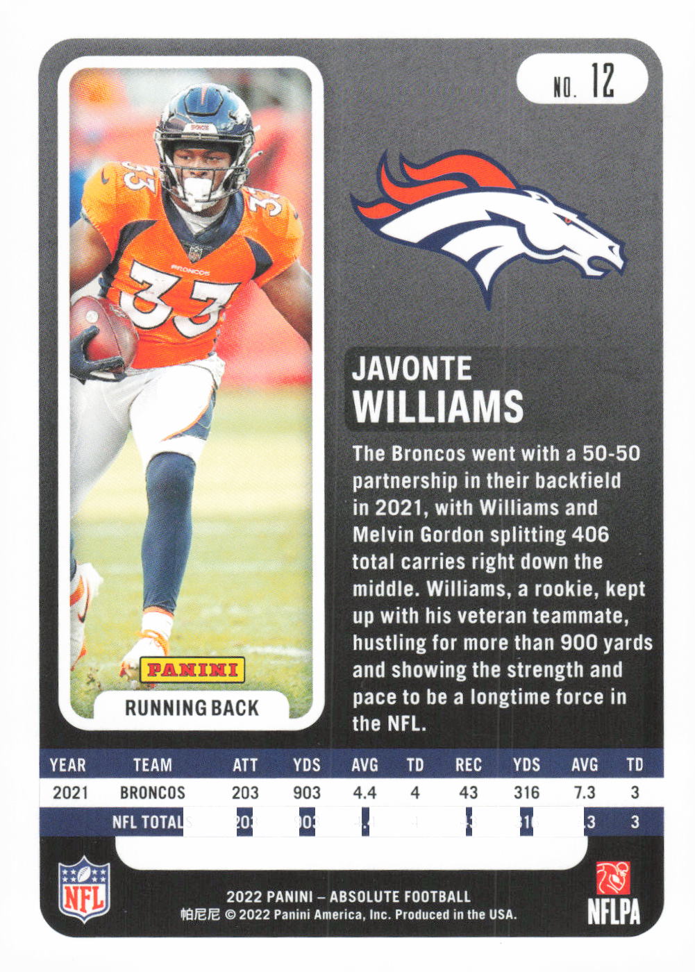 Card back