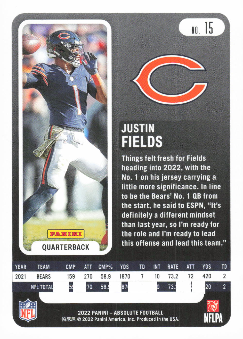 Card back