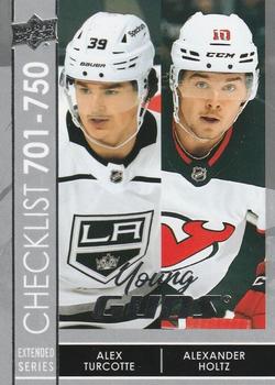 Young Guns Checklist (Alex Turcotte / Alexander Holtz)
