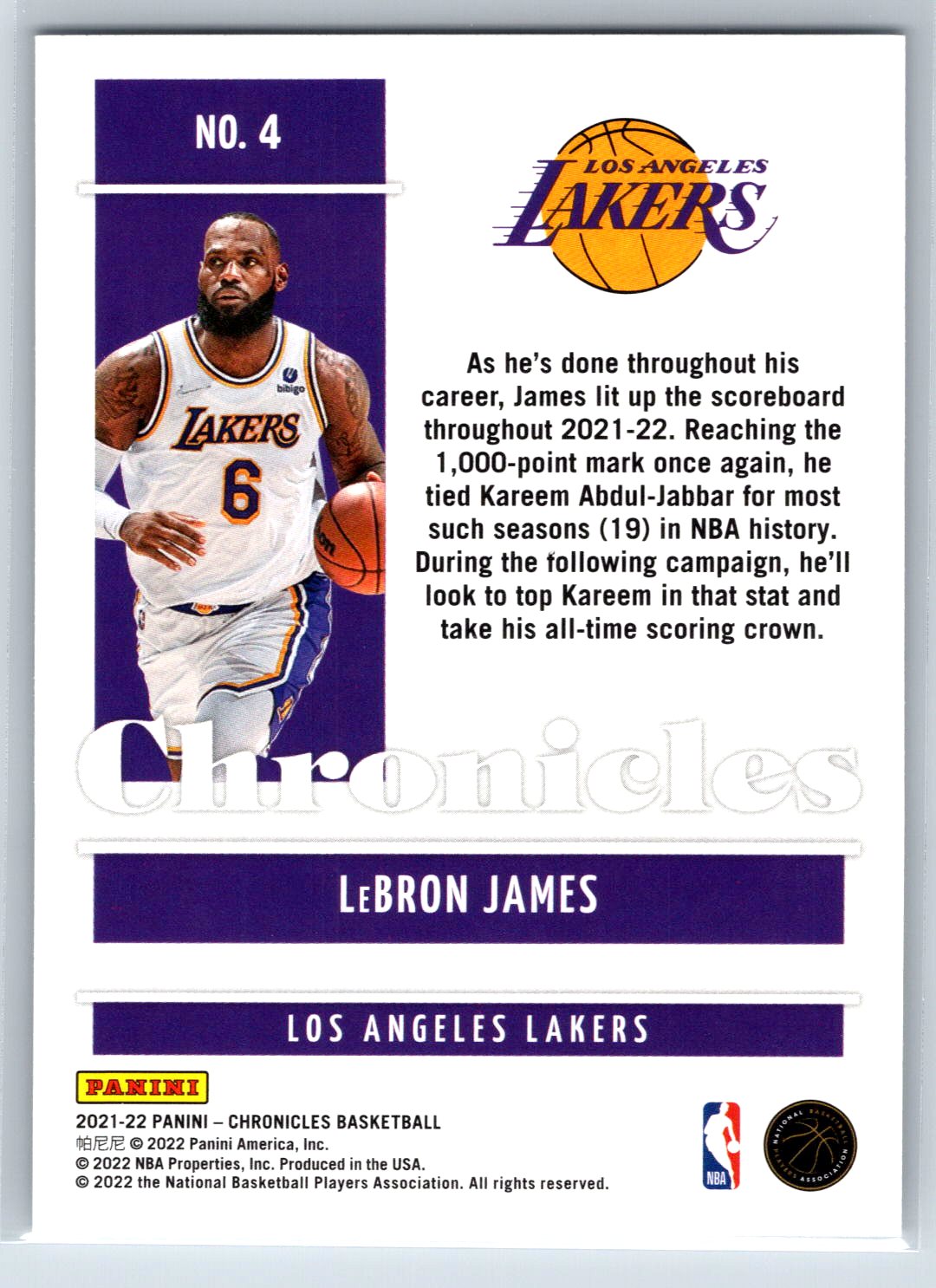 Card back