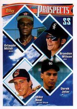 SS Prospects (Orlando Miller / Brandon Wilson / Derek Jeter / Mike Neal) PROS,