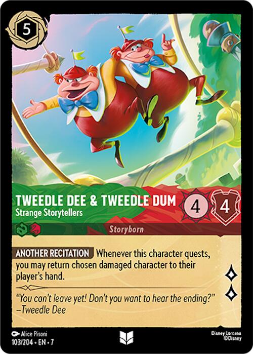 Tweedledee & Tweedledum