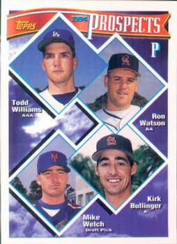 P Prospects (Todd Williams / Ron Watson / Kirk Bullinger / Mike Welch) PROS,