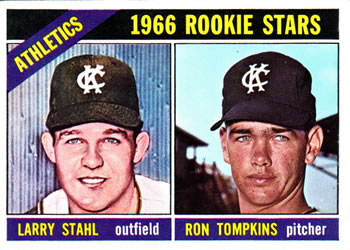 Athletics 1966 Rookie Stars (Larry Stahl / Ron Tompkins)