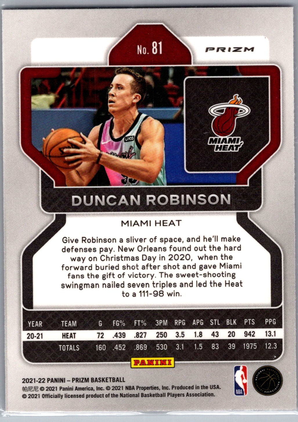 Card back