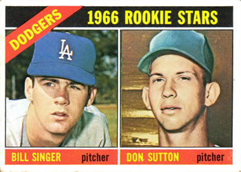 Dodgers 1966 Rookie Stars (Bill Singer / Don Sutton)