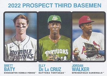 Elly De La Cruz / Brett Baty / Jordan Walker