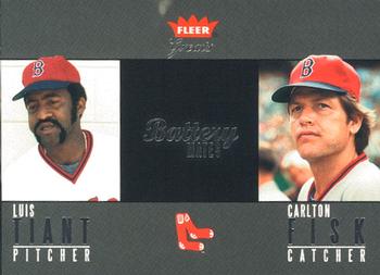 #10 BM Luis Tiant / Carlton Fisk SN1973