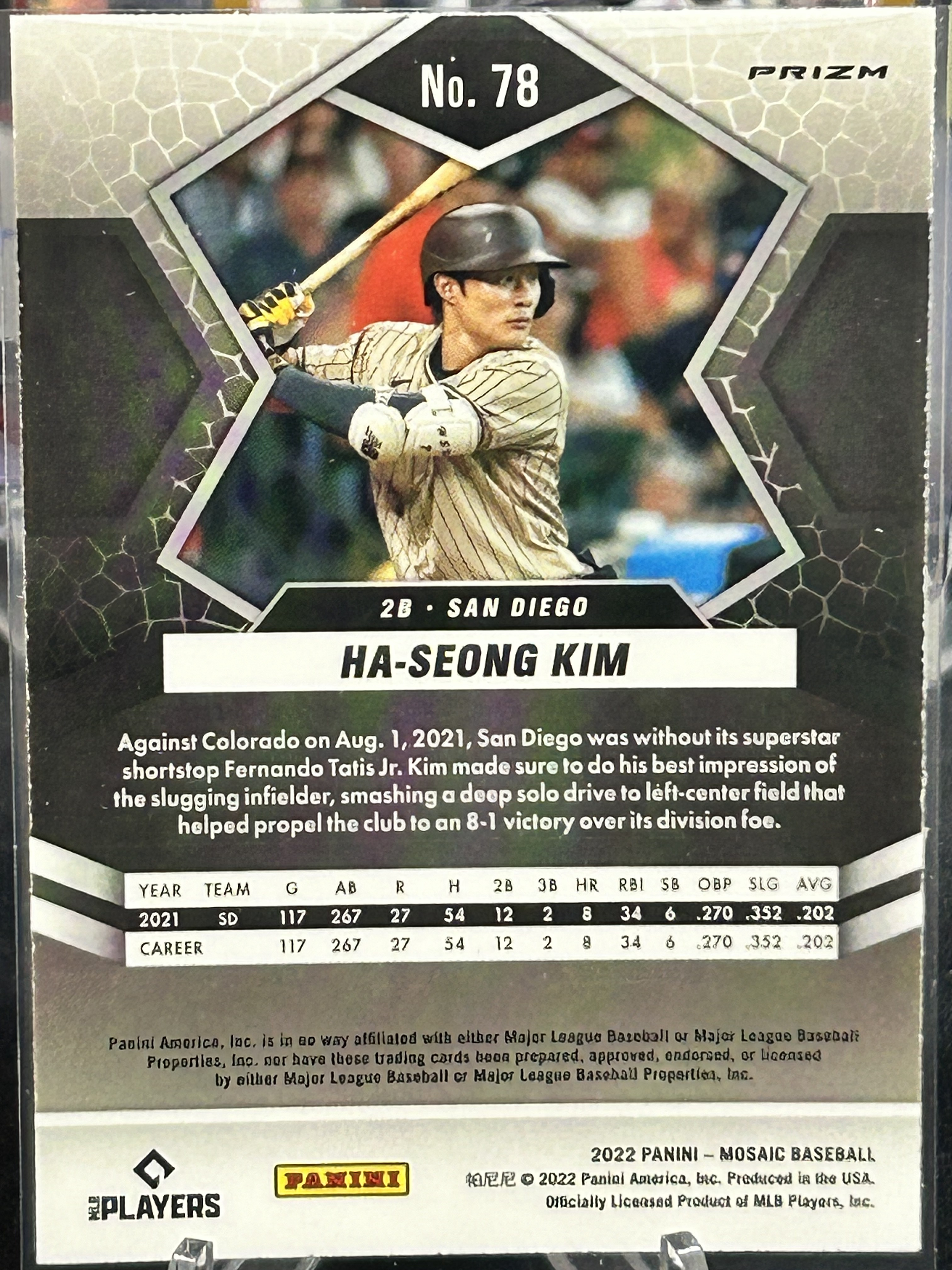 Card back
