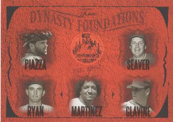 Tom Glavine / Pedro Martinez / Mike Piazza / Nolan Ryan / Tom Seaver SN500