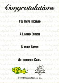 Card back