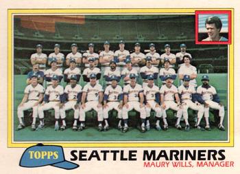 Seattle Mariners / Maury Wills