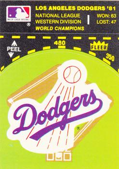 Los Angeles Dodgers Baseball Diamond