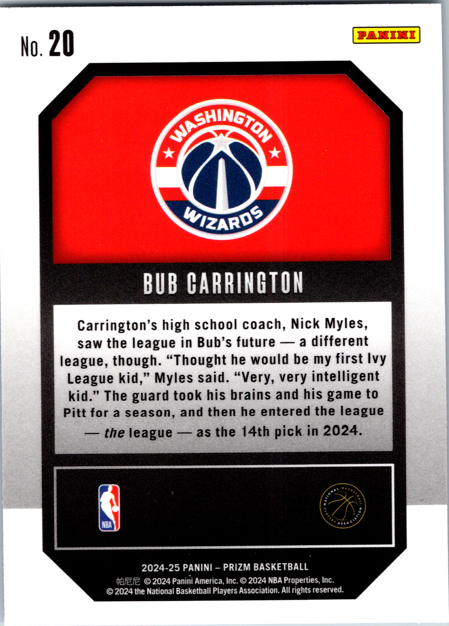 Card back