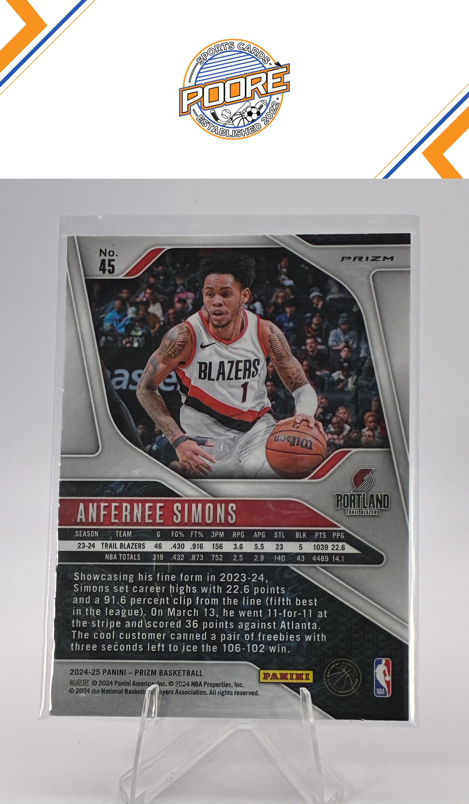 Card back