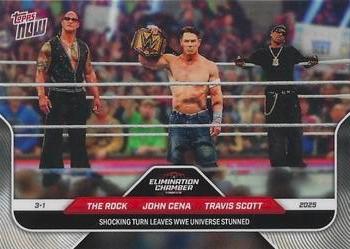 The Rock / John Cena / Travis Scott