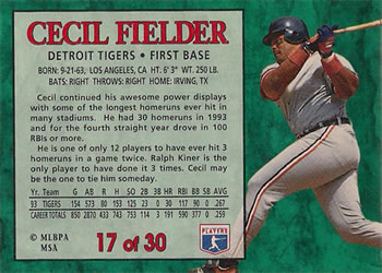 Card back