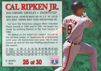 Card back