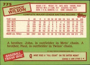 Card back