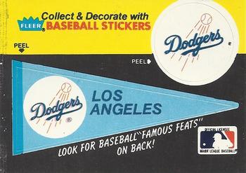 Los Angeles Dodgers Pennant