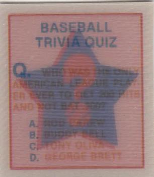 Baseball Trivia Quiz