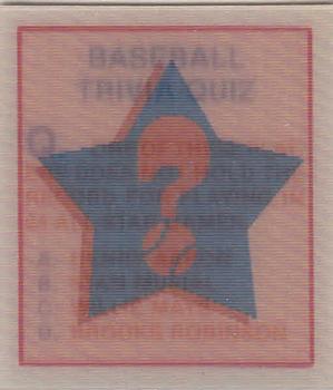 Baseball Trivia Quiz