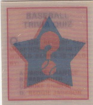 Baseball Trivia Quiz