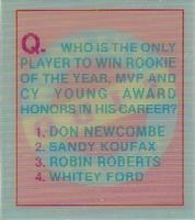 Rookies Trivia Quiz 