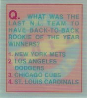 Rookies Trivia Quiz 