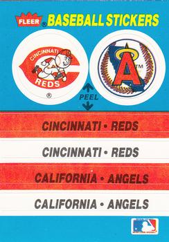 Cincinnati Reds / California Angels