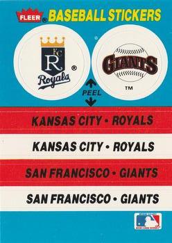 Kansas City Royals / San Francisco Giants
