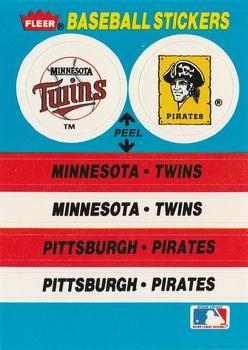 Minnesota Twins / Pittsburgh Pirates