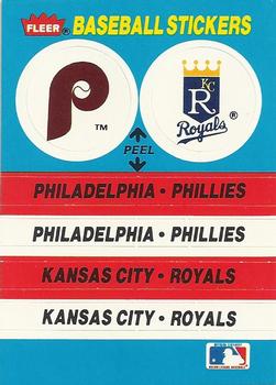Philadelphia Phillies / Kansas City Royals