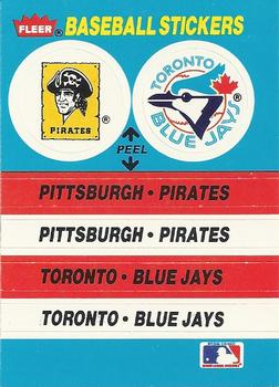 Pittsburgh Pirates / Toronto Blue Jays