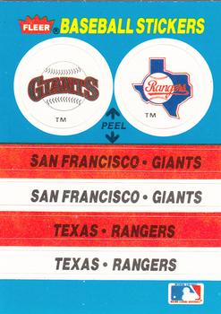 San Francisco Giants / Texas Rangers