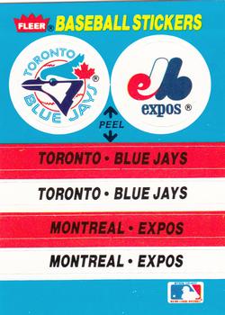Toronto Blue Jays / Montreal Expos