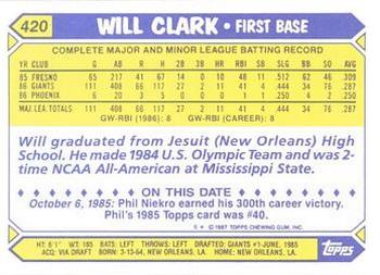 Card back