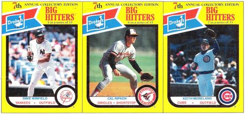 Dave Winfield / Cal Ripken / Keith Moreland