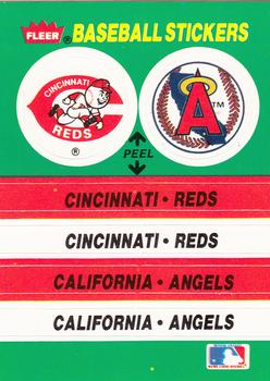 Cincinnati Reds / California Angels