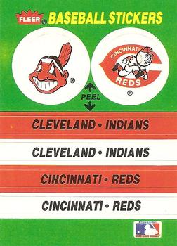 Cleveland Indians / Cincinnati Reds