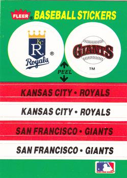Kansas City Royals / San Francisco Giants