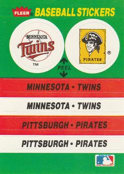 Minnesota Twins / Pittsburgh Pirates