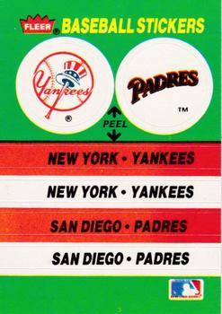 New York Yankees / San Diego Padres