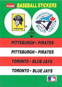 Pittsburgh Pirates / Toronto Blue Jays
