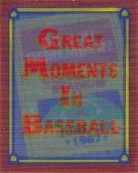 Mark McGwire: 06/29/1987