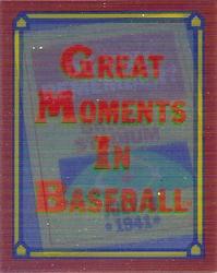 Ted Williams: 07/08/1941