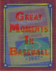 Carl Hubbell: 05/30/1937