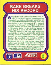 Card back