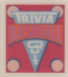 Trivia Baseball Quiz
