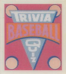 Trivia Baseball Quiz